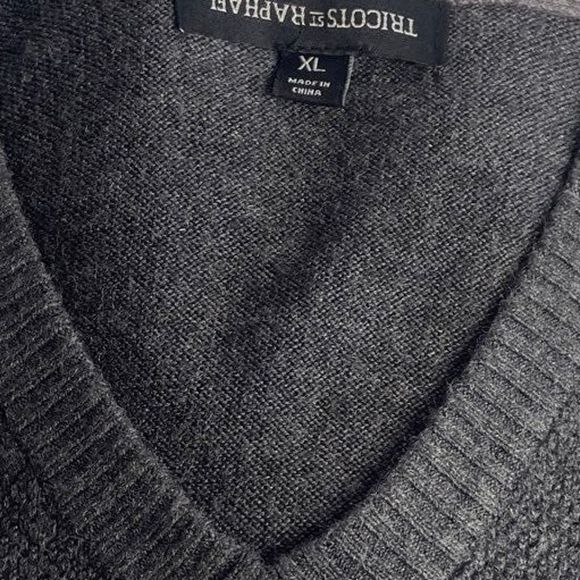 Tricots St Raphael Other - Tricoats St Raphael gray long sleeve round neck sweater size extra large